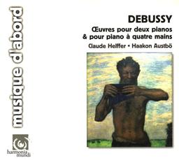 Oeuvres pour deux pianos & pour piano à quatre mains / compositeur, Claude Debussy | Debussy, Claude (1862-1918)